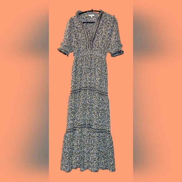 Maxx Studio Tiered Floral Maxi Dress - Picture 2 of 2